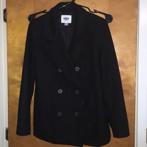 Black Old Navy Pea Coat